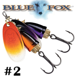 Blue Fox Northern Lights Vibrax 2 BFNL2