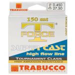 Леска Trabucco T-Force Super Cast, Amber Brown 150m - 0.185mm 4.57kg