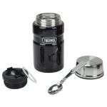 Термос для еды с ложкой Thermos SK 3020 BK Matt Black 918093 цв. черный