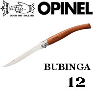 Opinel №12 VRI Folding Slim Bubinga