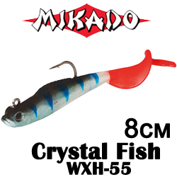 Mikado Crystal Fish WXH-55-8см