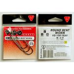 Крючки Vido Craft VD-108 Round Bent Worm (BLN) № 1/0, 4 шт/уп VD108-1/0(4)