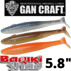 Gan Craft Bariki Shad 5.8"