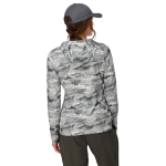 Термофутболка Simms Women's Bugstopper SolarFlex Hoody, Shroud Sterling, S