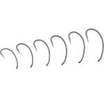 Крючок с бородкой Korda Spinner PTFE №5 10шт (KSPR5)
