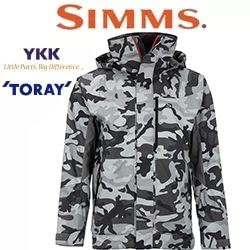 Simms Challenger Jacket '20, Camo Steel