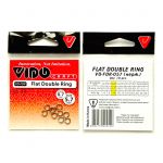 Кольцо заводное Vido Craft Flat Double Ring 5,7*0,7 мм, 10 шт шт/уп VD-FDR-5,7*0,7(10)