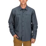 Рубашка Simms Prewett Stretch Woven LS Shirt, Carbon, M