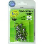 Джиг не крашеный Шар 3 гр, кр-к VD-073 GNB-073-03 10 шт