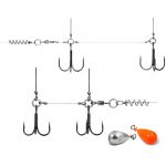 Оснастка стингер со спиралью Vido Craft Spring Lock Big Size, размер S