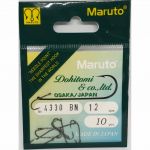 Крючки Maruto 4330 BN №08 (10шт/уп)