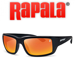 Rapala Amberjack Matte Black Red Mirror