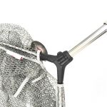 Подсак квадратный Mifine 51102, прорезиненный, ручка-телескопическая (80*70см+ L-160см, 2 секции)