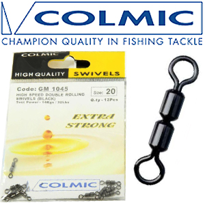 Colmic Rolling Swivels Double H.S