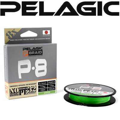 Pelagic Braid X8 Green 150m