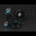 Зимняя мультипликаторная катушка FA Relax Frozen Black Gen2