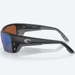 Очки поляризационные Costa Permit 580 GLS Matte Black/Green Mirror, XLarge