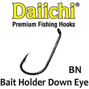 Daiichi Bait Holder Down Eye Black Nickel