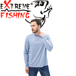 Extreme Fishing Passion UPF 50+ Coastal Blue