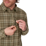 Рубашка Simms ColdWeather Shacket, Schooner Plaid: Loden, L