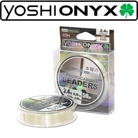 Yoshi Onyx Fluorocarbon Leader Natural 50m