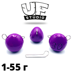 Груз UF Studio «Капля-эксцентрик» Фиолетовый