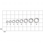 Заводные кольца Hearty Rise Monster Split Ring MSR-10-7