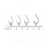 Крючок Gamakatsu LS-3313F Ring Eye N-L №06 (14шт)