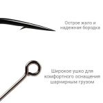 Одинарный крючок Crazy Fish Micro Jig Joint Hook №12 15шт