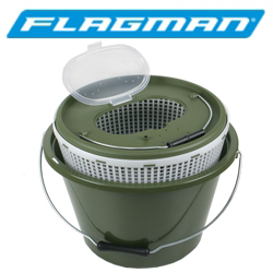 Кан для живца круглый 12л Flagman