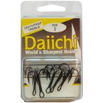 Крючок тройник Daiichi Death Trap Black Nickel 5 pcs №4