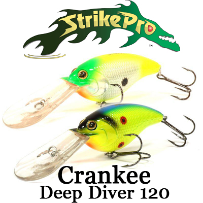 Strike Pro Crankee Deep Diver 120 (JL-001F)