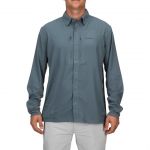 Рубашка Simms Bugstopper Intruder BiComp LS Shirt '21, Storm, L