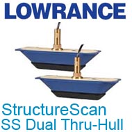 Lowrance StructureScan SS Dual Thru-Hull