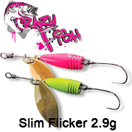 Crazy Fish Slim Flicker 2.9g