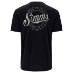 Футболка Simms Circle Lockup T-Shirt, Black, L