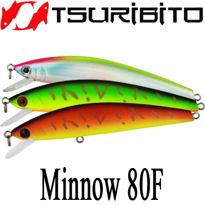 Tsuribito Minnow 80F            