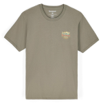 Футболка Simms Neon Draft T-Shirt, Army Green, L