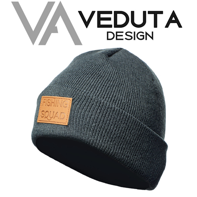 Veduta Winter Hat Cuff Fishing Squad Серый