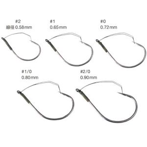 Крючки GRAN(Varivas) Nogales Mosquito Heavy Guard No.0 (4pcs) (4513498034090)