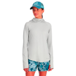 Термофутболка Simms Women's SolarFlex Cooling Hoody, Sterling, S