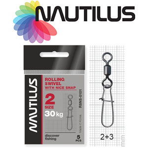 Nautilus Rolling Swivel 0101 with Nice Snap