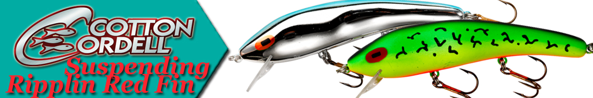 Cotton Cordell Suspending Ripplin’ Red Fin CS85
