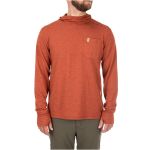 Футболка Simms Henry's Fork Hoody, Clay Heather, M