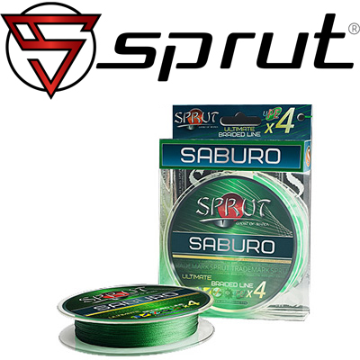 Sprut Saburo Soft Ultimate Braided Line x4 95m Dark Green