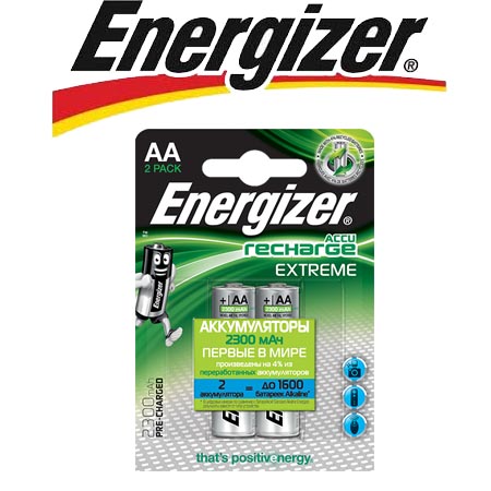 Energizer Extreme NH15/AA 2300 BP2 Pre-Ch 1.2V