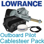 Lowrance Outboard Pilot Cablesteer Pack