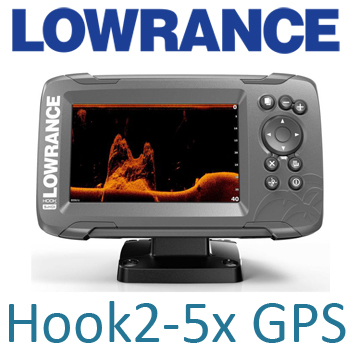 Lowrance Hook2-5x GPS SplitShot (000-14016-001)
