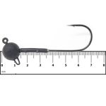 Призëр Джиг-головка на крючке BKK № 8.0 120* с дополнительной нижней петлей Черная 16г.