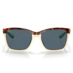 Очки поляризационные Costa ANAA 580P (Shiny Retro Tort/Crem/Mint Frame/ Cray, Medium)